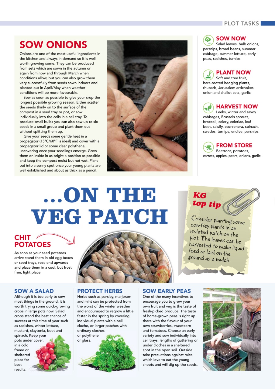 Kitchen Garden Magazine Preview Pages
