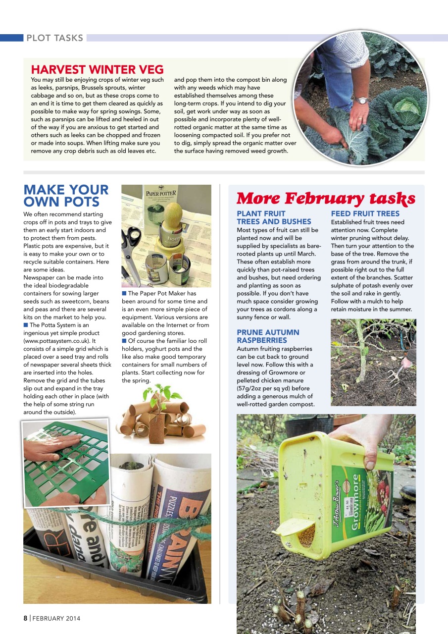Kitchen Garden Magazine Preview Pages