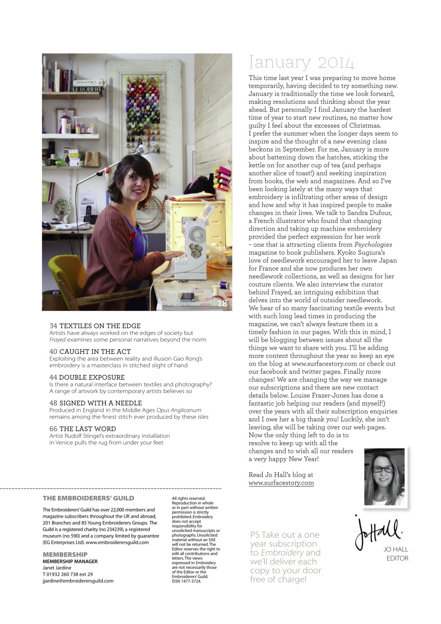 Embroidery Magazine Preview Pages