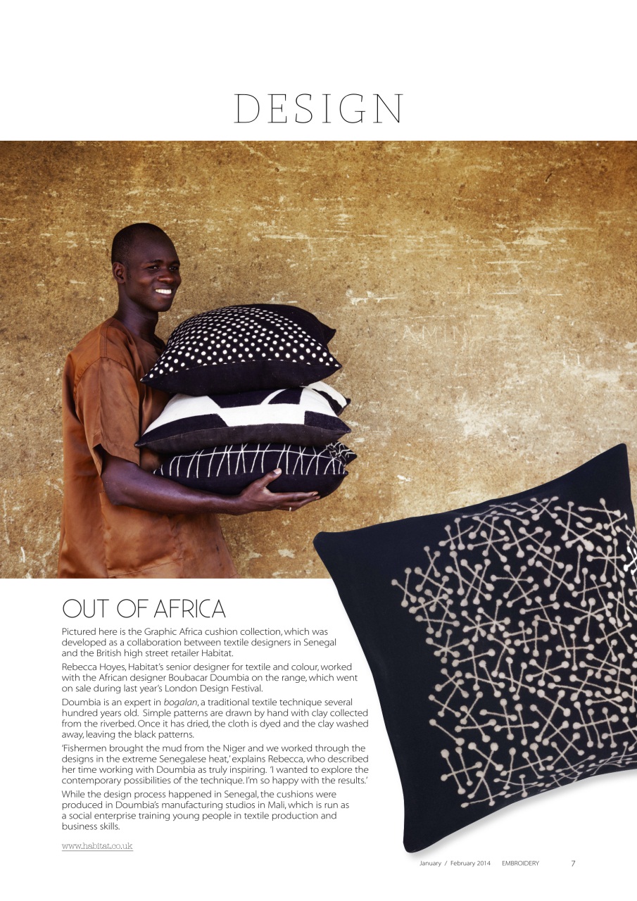 Embroidery Magazine Preview Pages