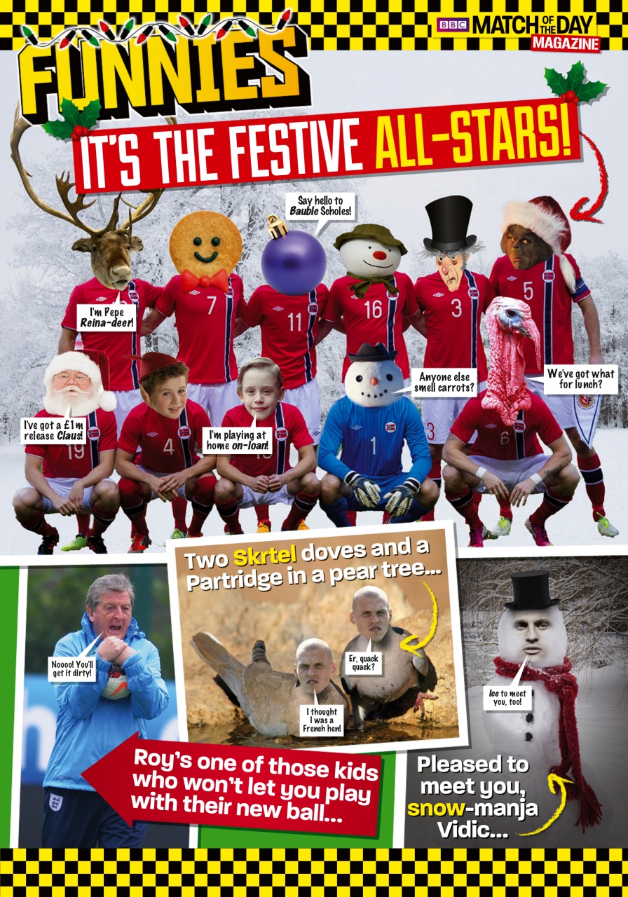 Match of the Day Preview Pages