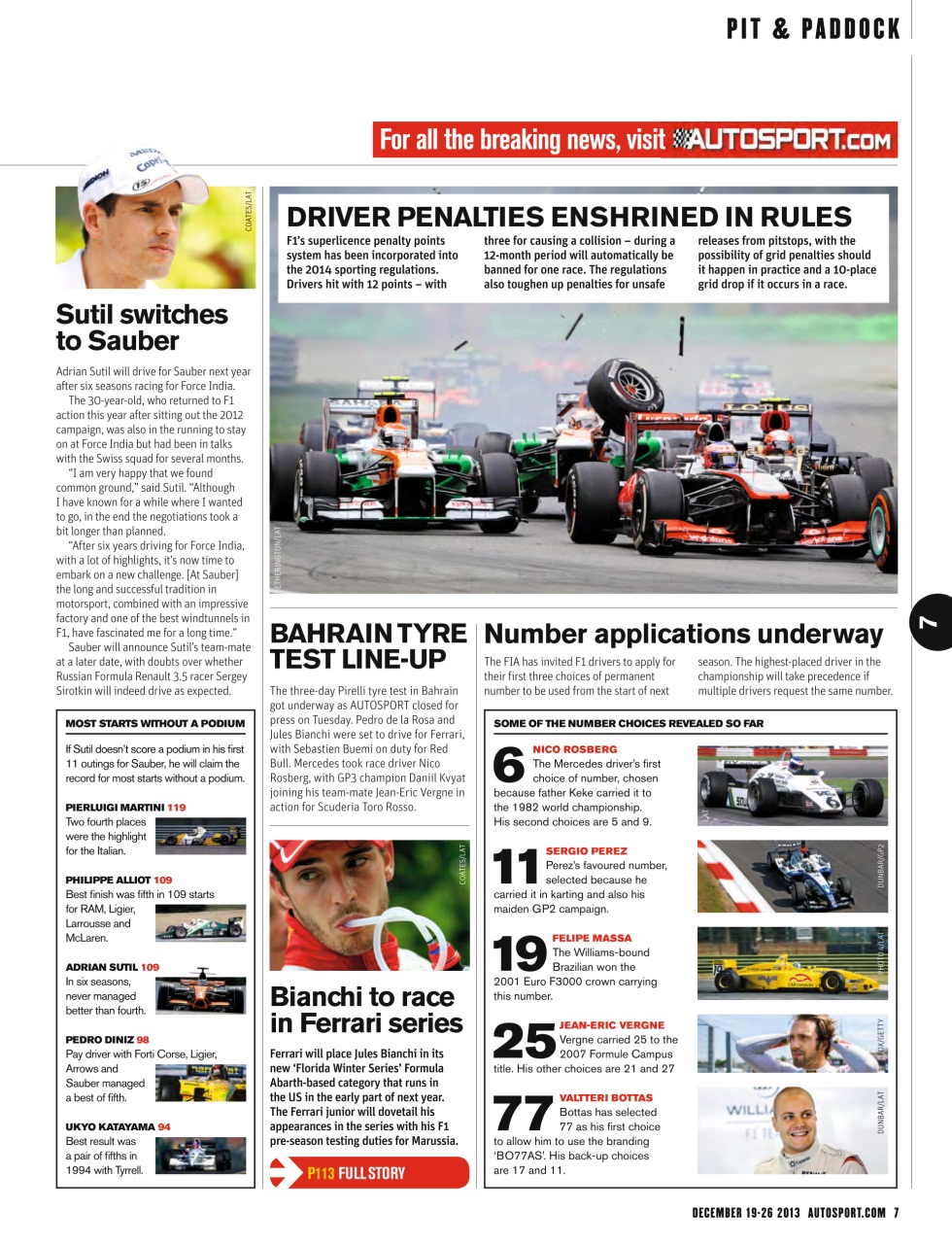 Autosport Preview Pages