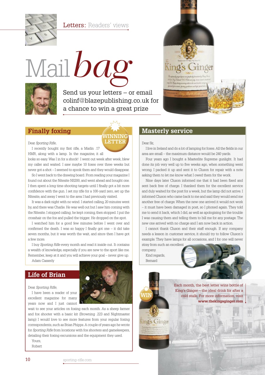 Sporting Rifle Preview Pages