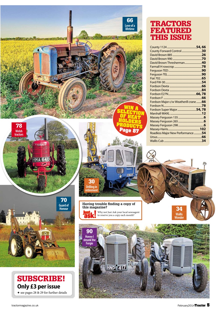 Tractor & Farming Heritage Magazine Preview Pages