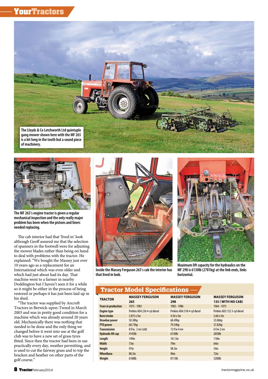 Tractor & Farming Heritage Magazine Preview Pages