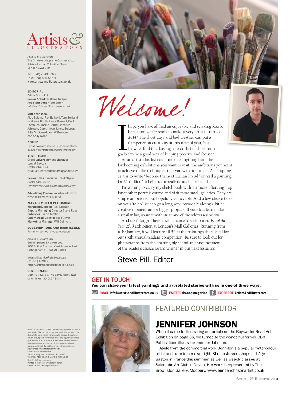 Artists & Illustrators Preview Pages