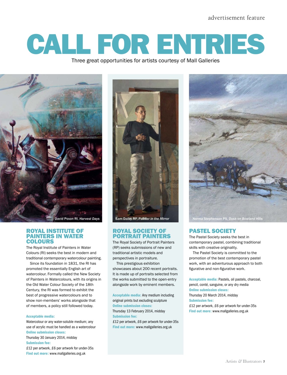 Artists & Illustrators Preview Pages