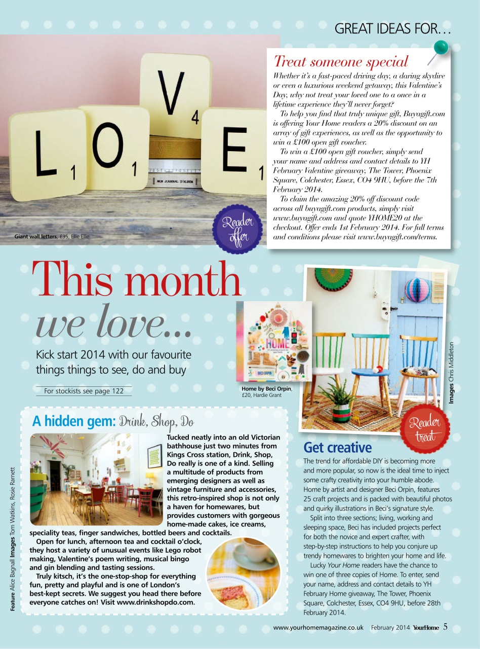 Your Home Magazine Preview Pages