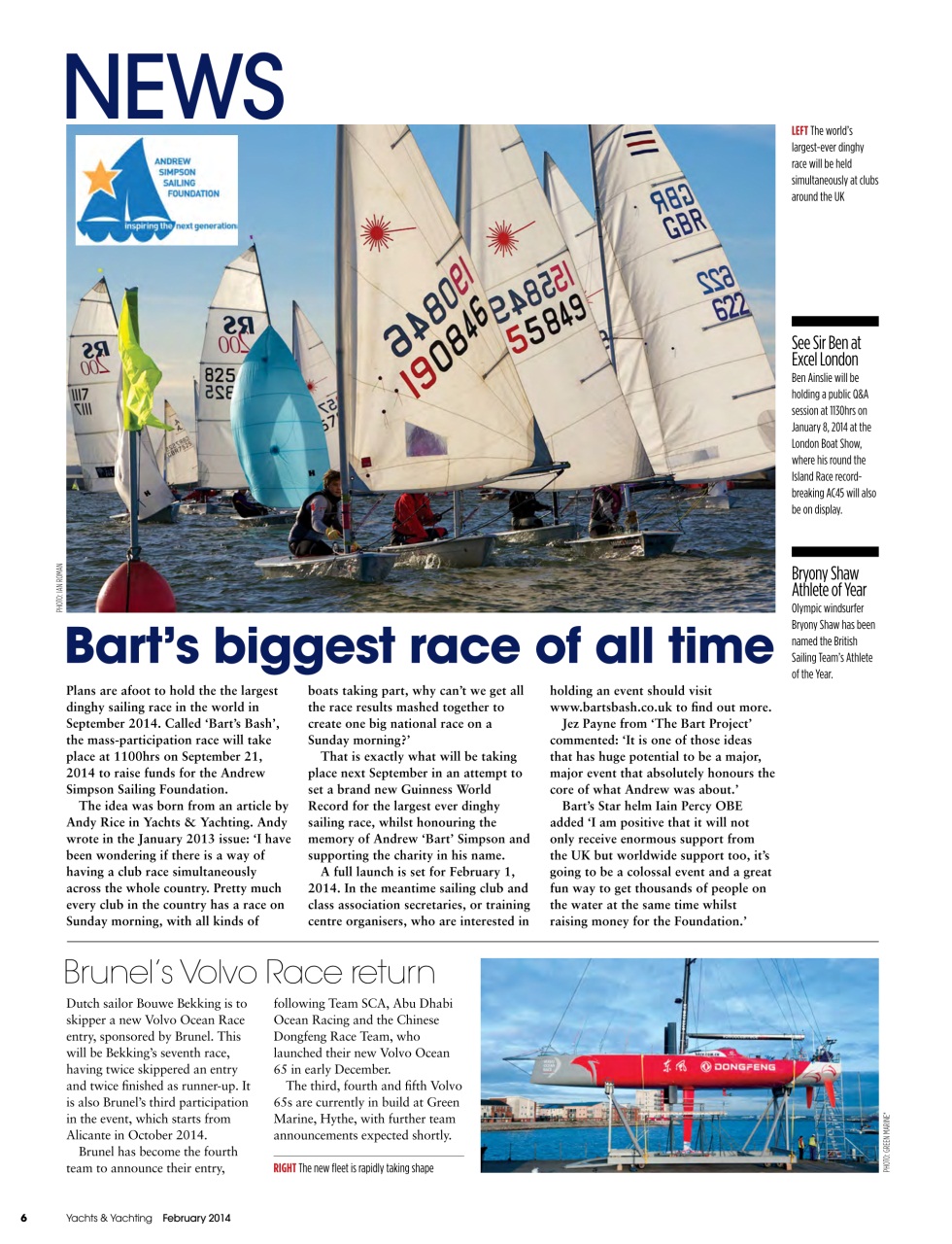 Yachts & Yachting Preview Pages