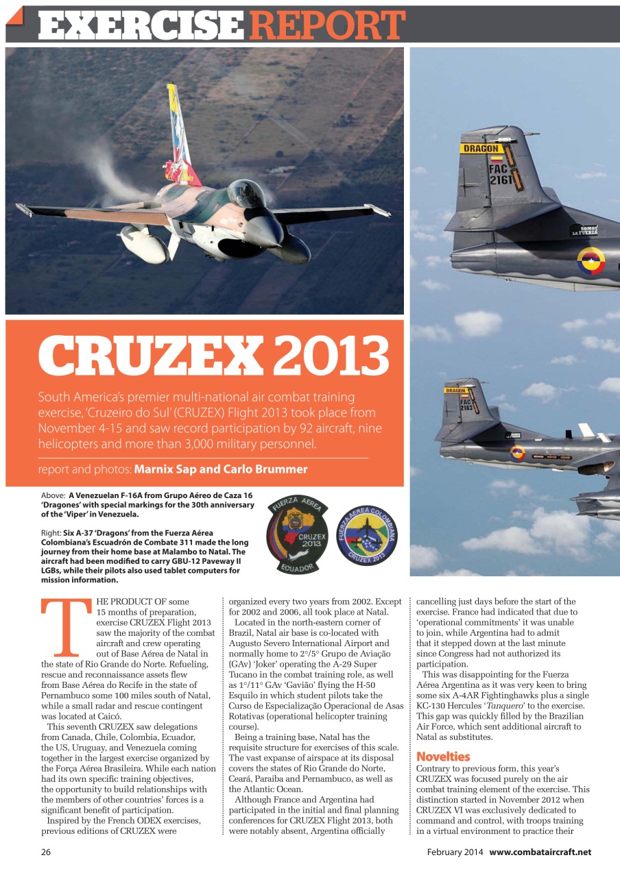 Combat Aircraft Journal Preview Pages
