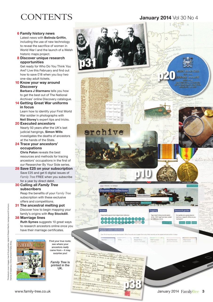 Family Tree Preview Pages