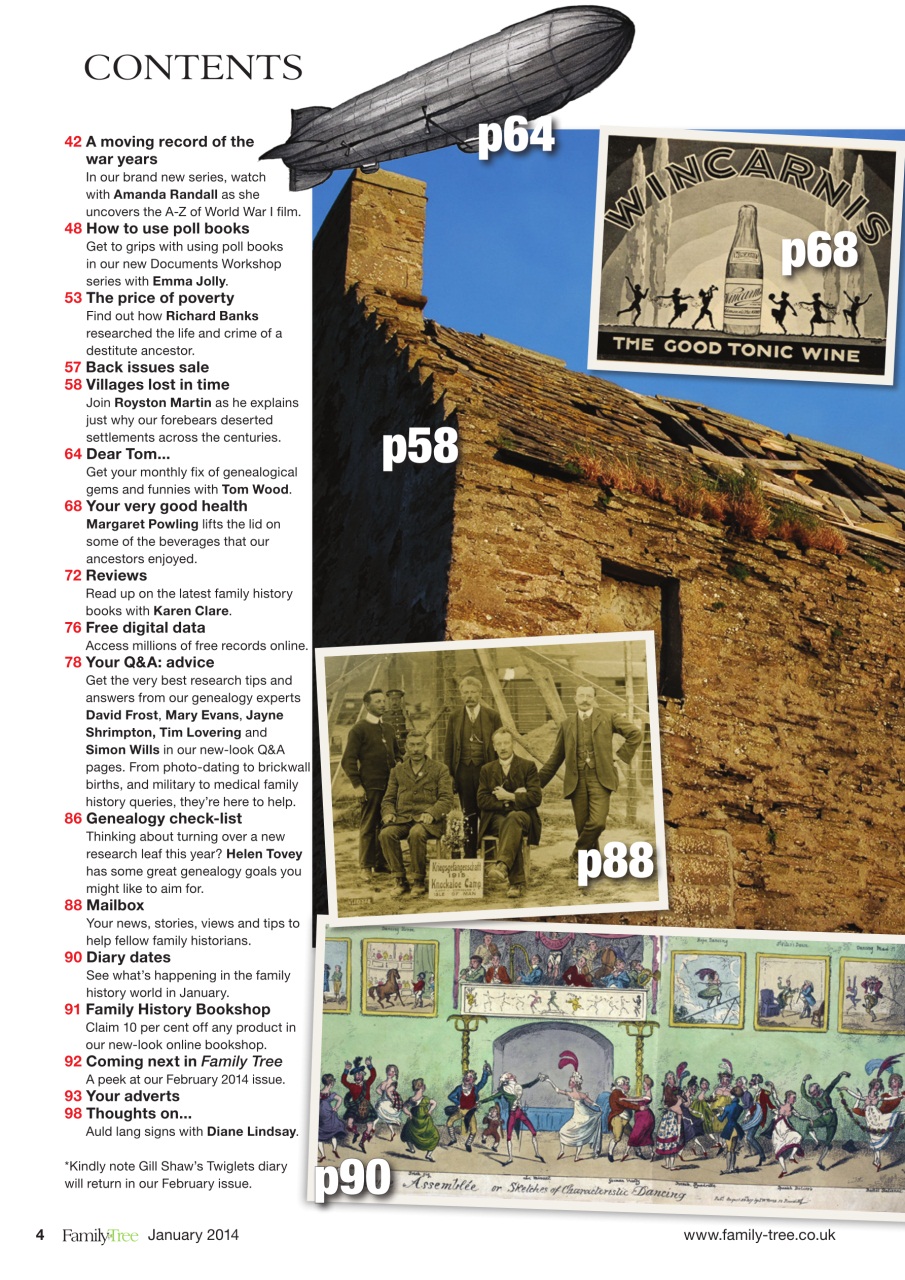 Family Tree Preview Pages