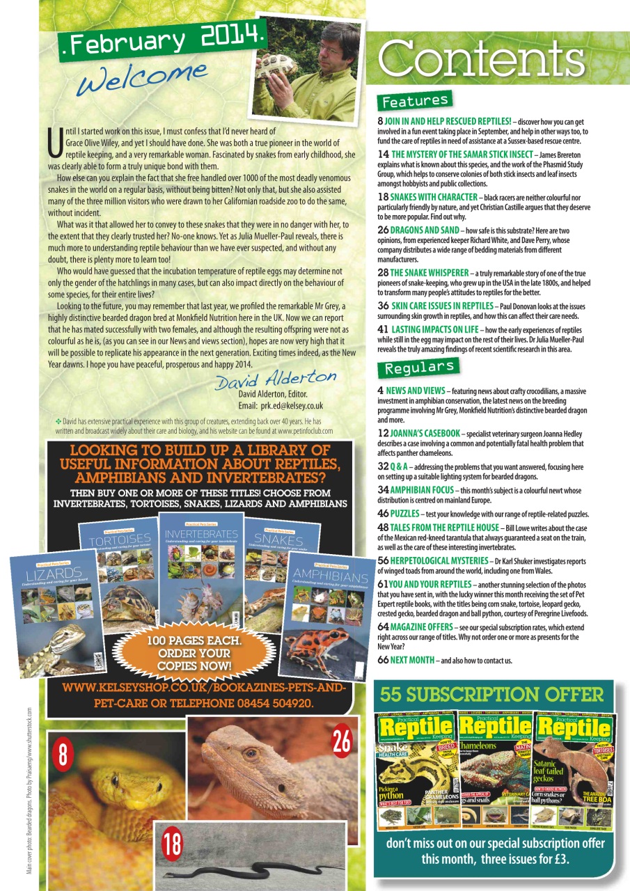 Practical Reptile Keeping Preview Pages