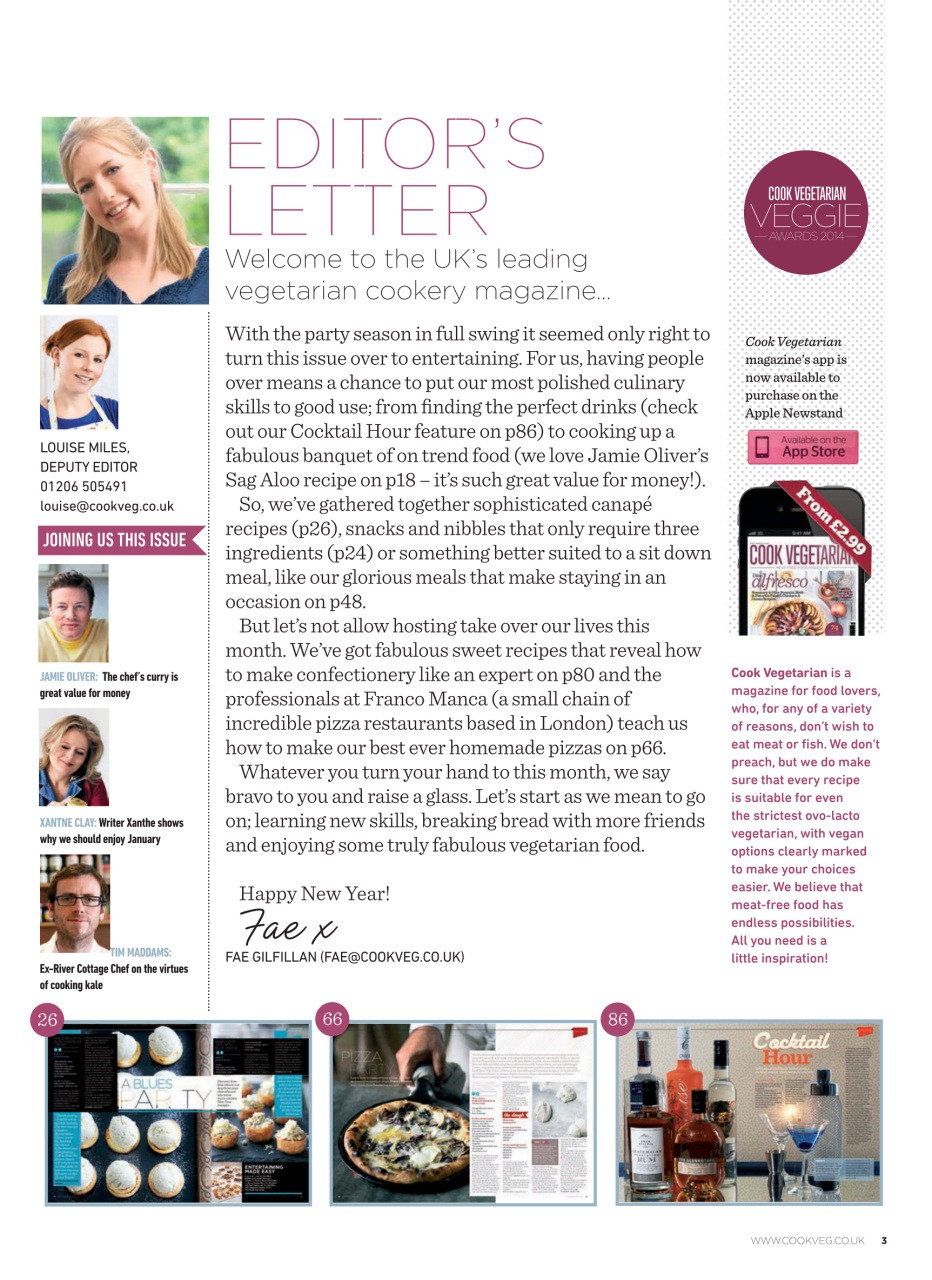 Veggie Magazine Preview Pages