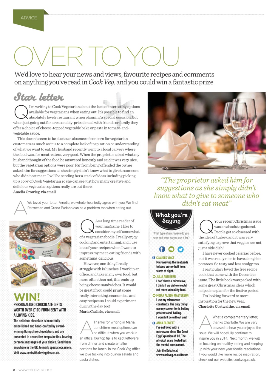 Veggie Magazine Preview Pages