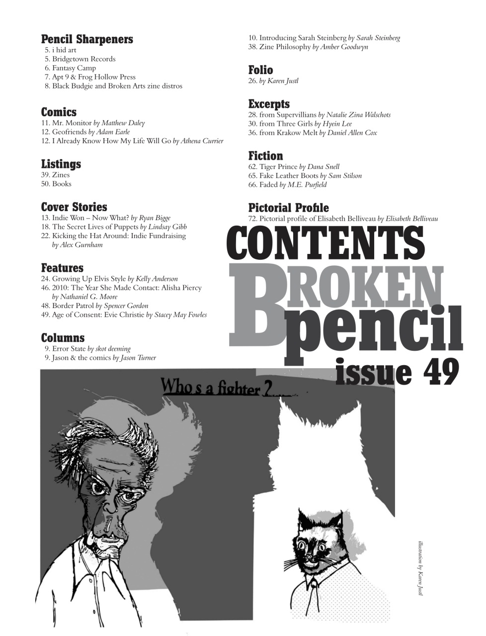 Broken Pencil Preview Pages