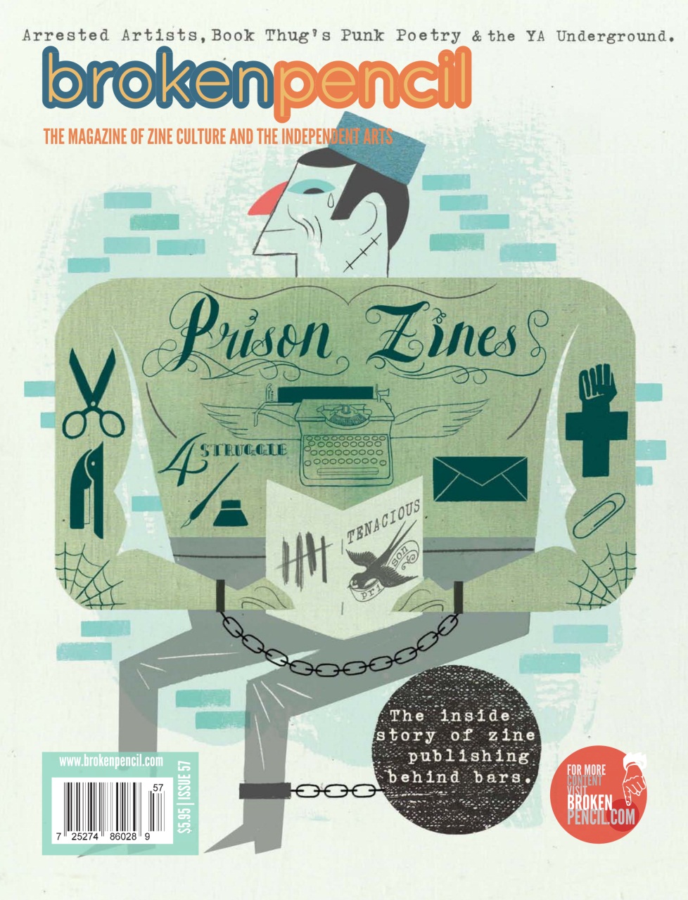 Broken Pencil Preview Pages