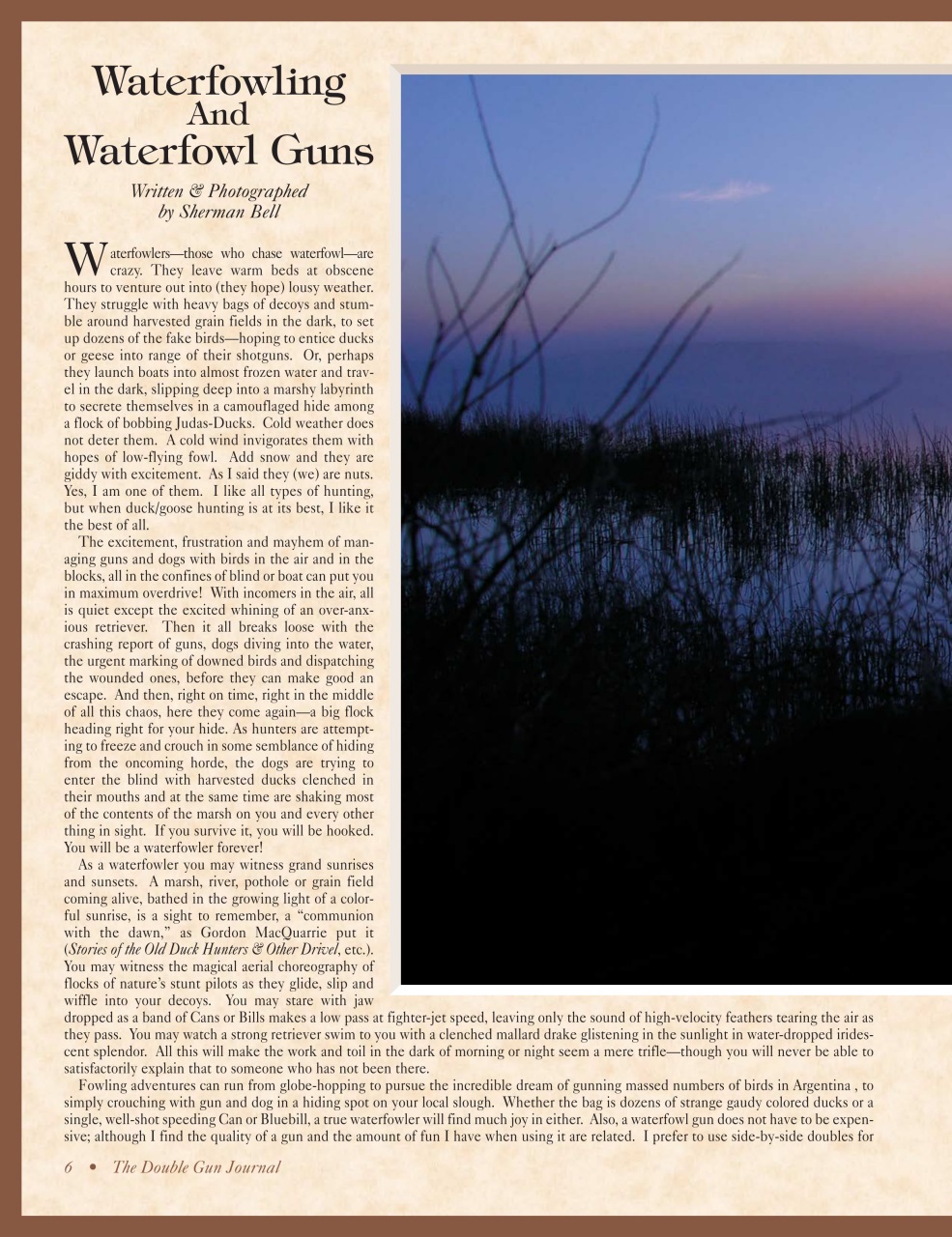 Double Gun Journal Preview Pages