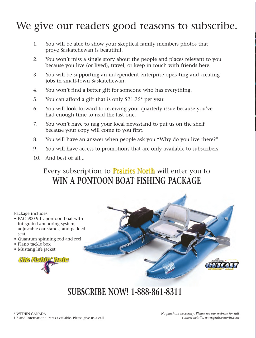 Prairies North Magazine Preview Pages