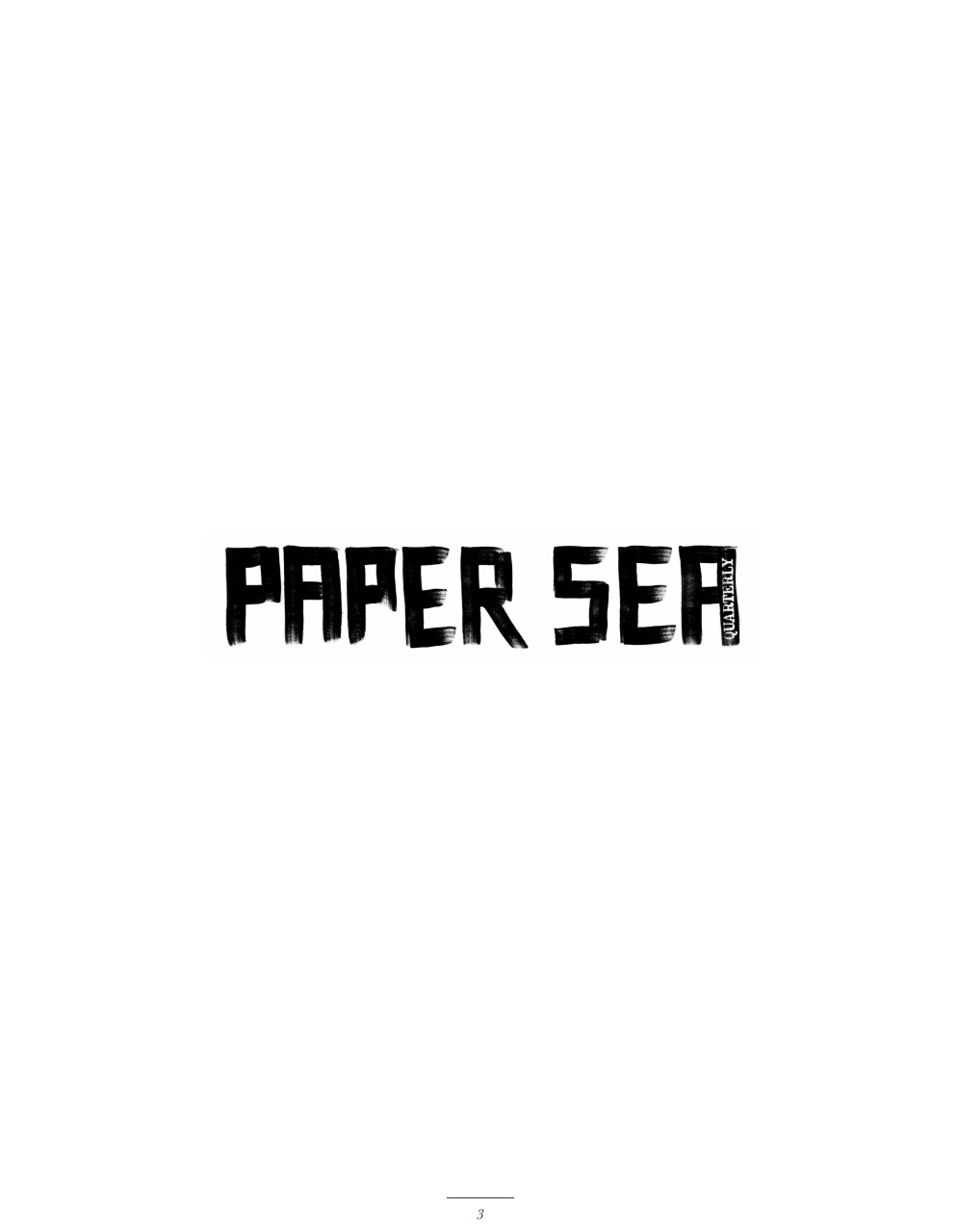 Paper Sea Quarterly Preview Pages