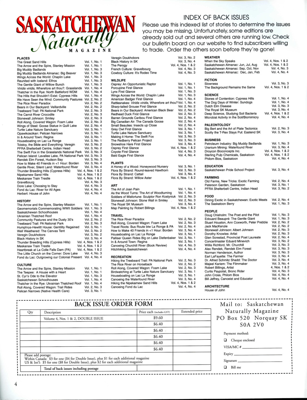 Prairies North Magazine Preview Pages