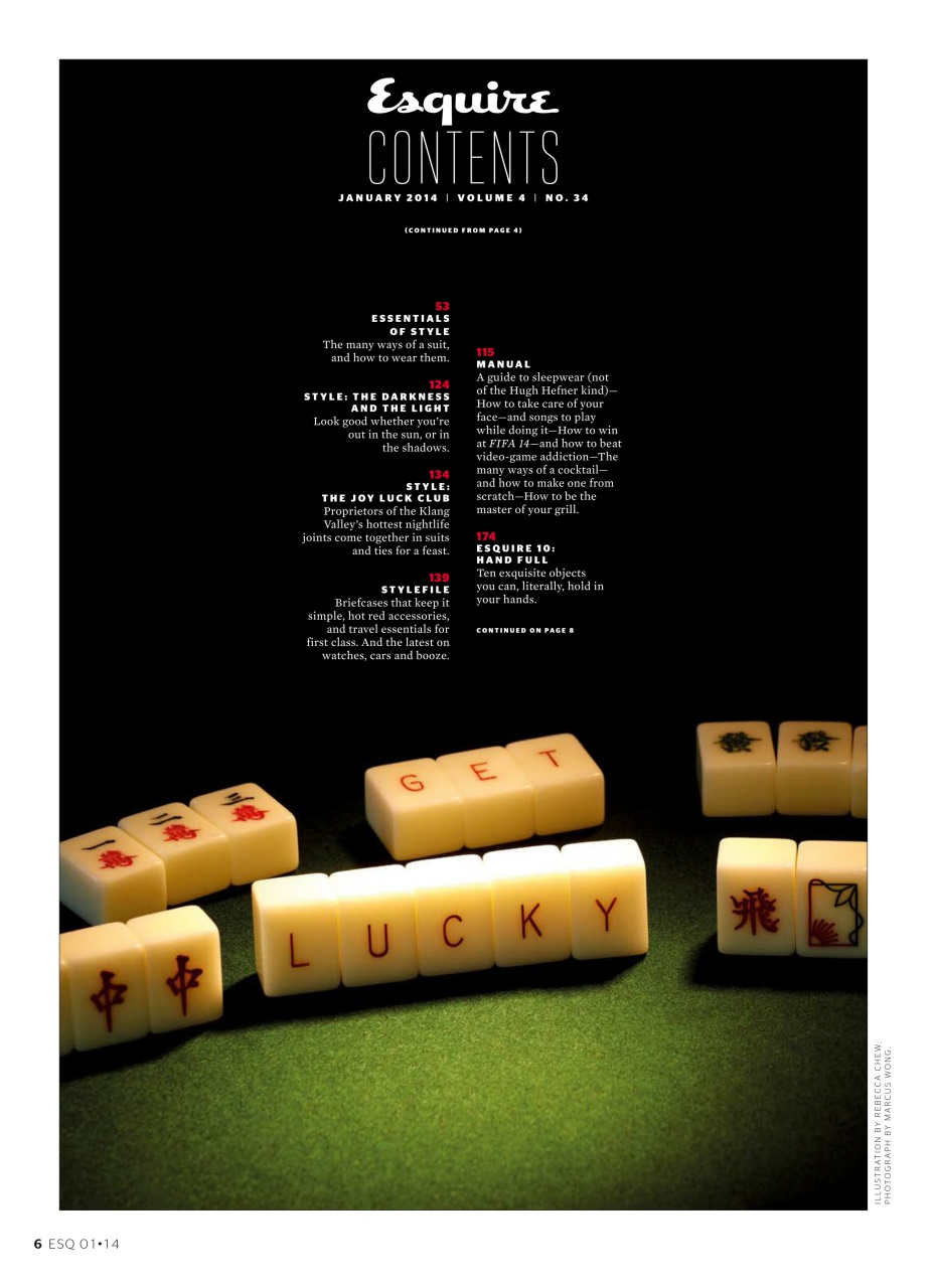 Esquire Malaysia Preview Pages