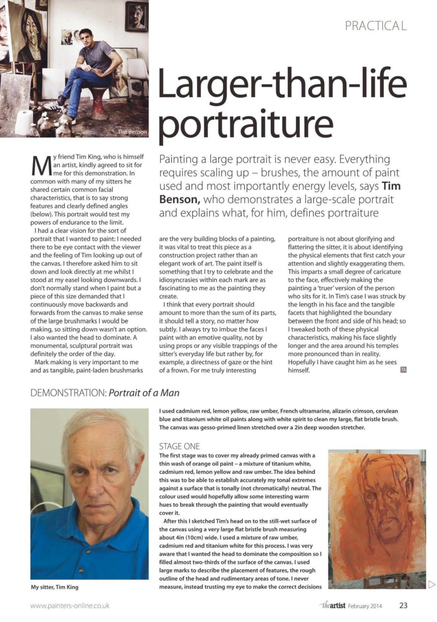 The Artist Preview Pages