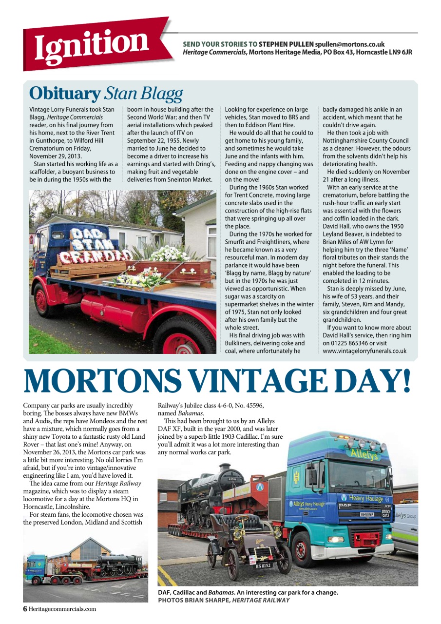 Heritage Commercials Magazine Preview Pages