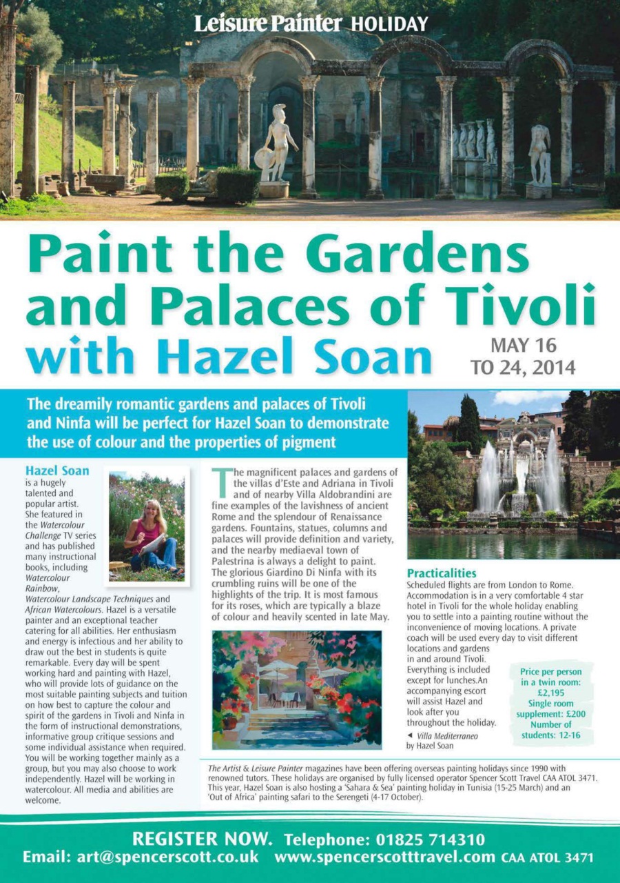 Leisure Painter & The Artist Preview Pages