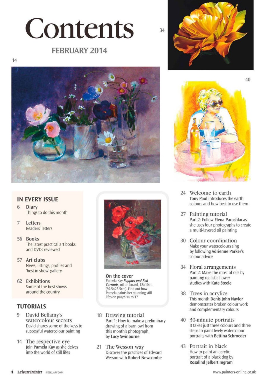 Leisure Painter & The Artist Preview Pages