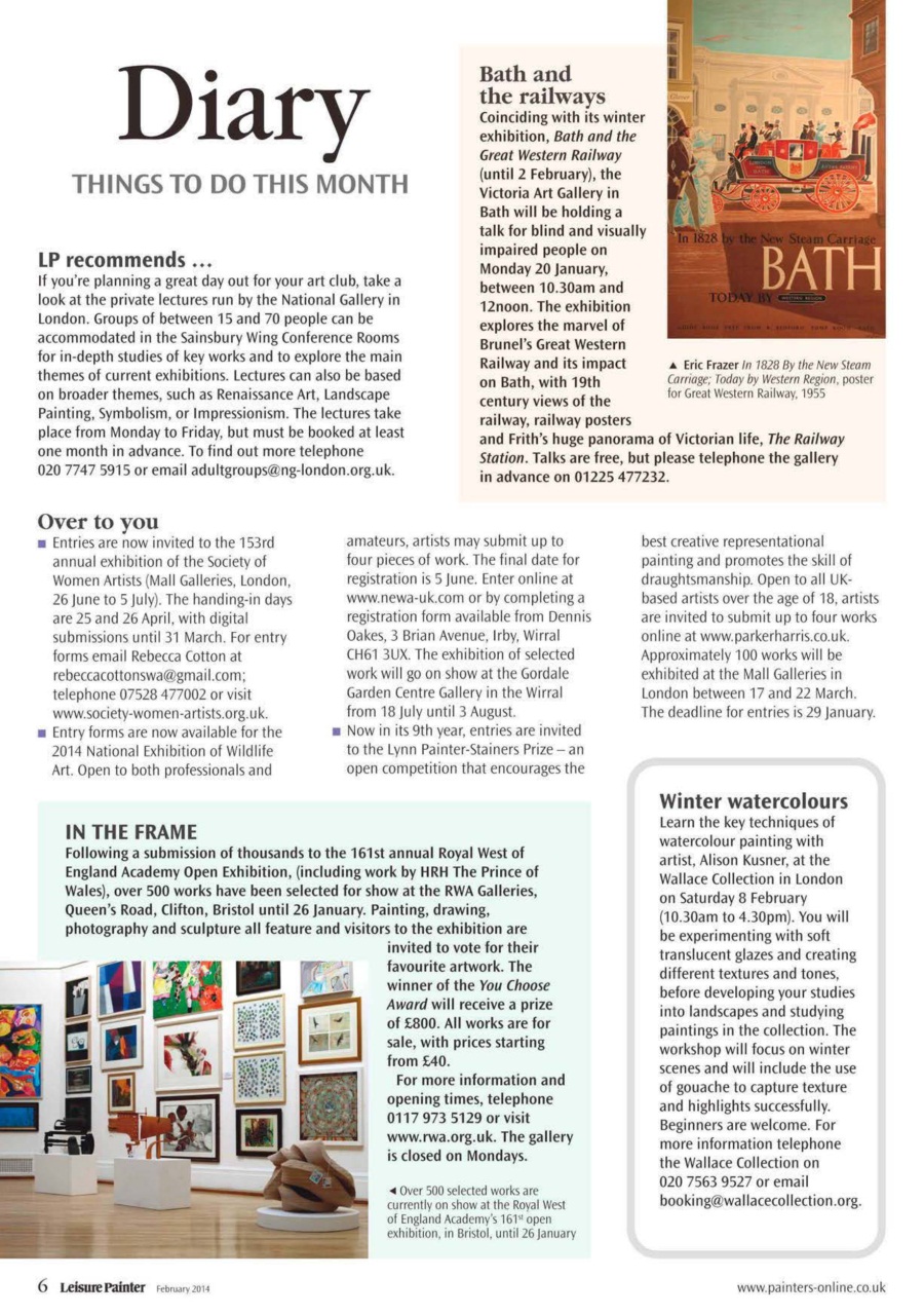 Leisure Painter & The Artist Preview Pages