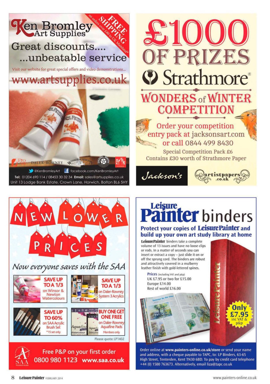 Leisure Painter & The Artist Preview Pages