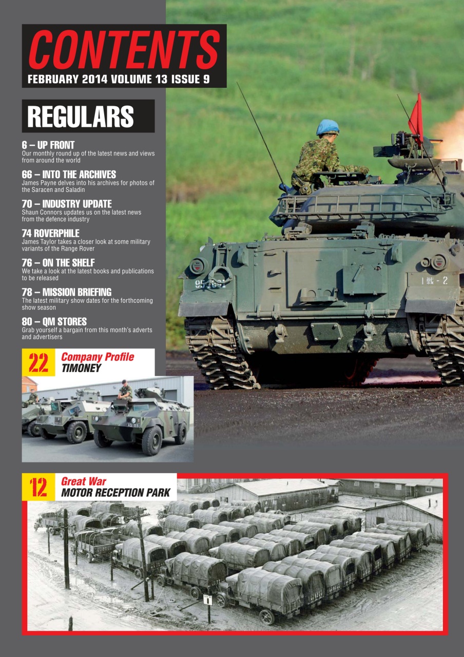 Military Machines International Preview Pages