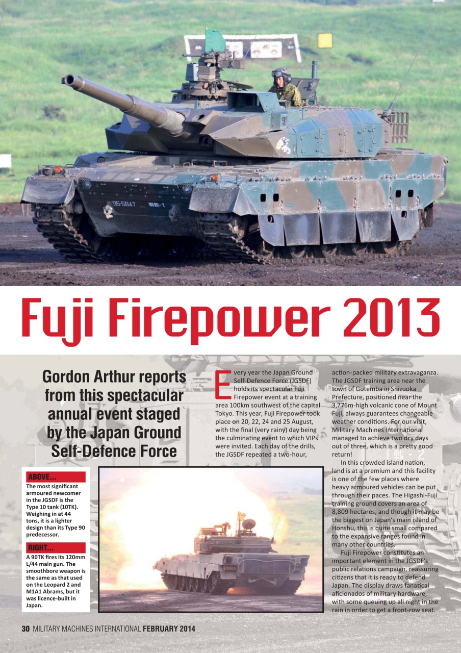 Military Machines International Preview Pages