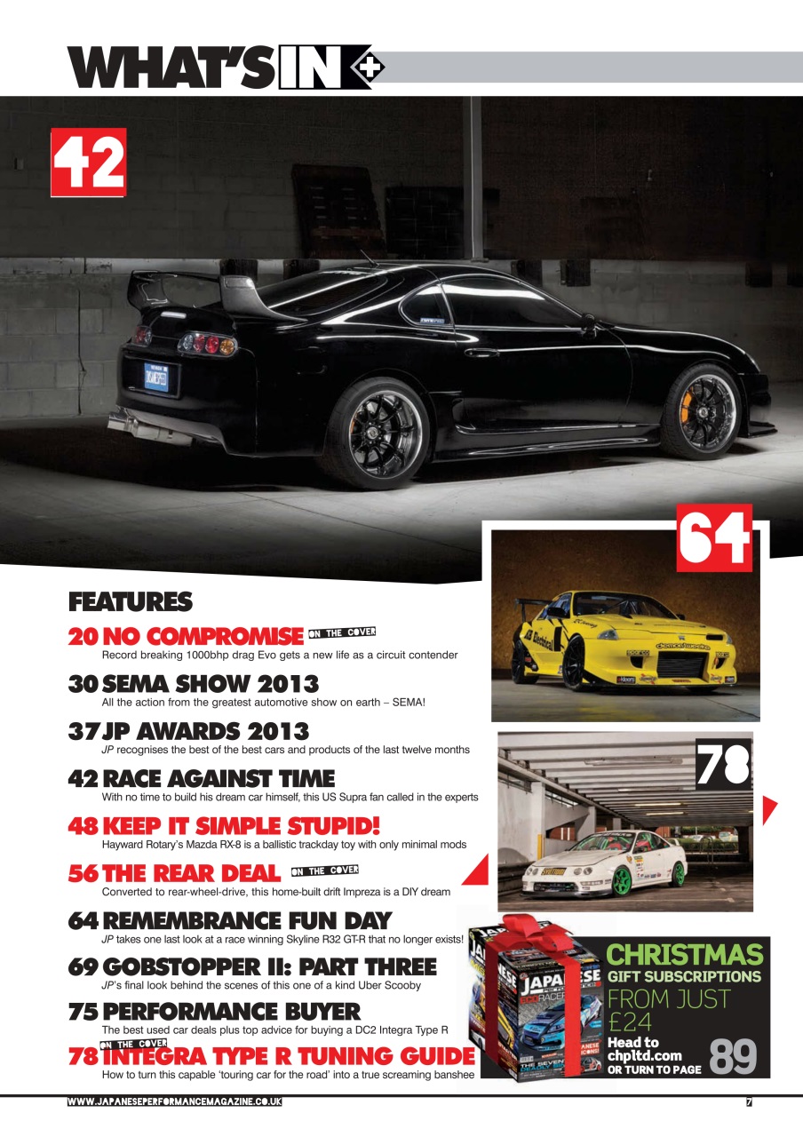 Japanese Performance Preview Pages