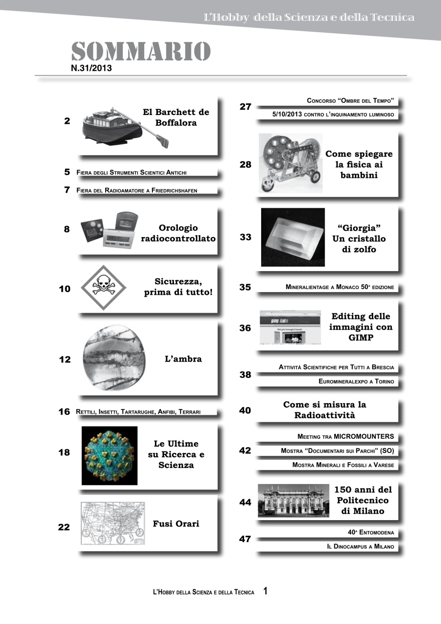 L'HOBBY DELLA SCIENZA E DELLA TECNICA Preview Pages
