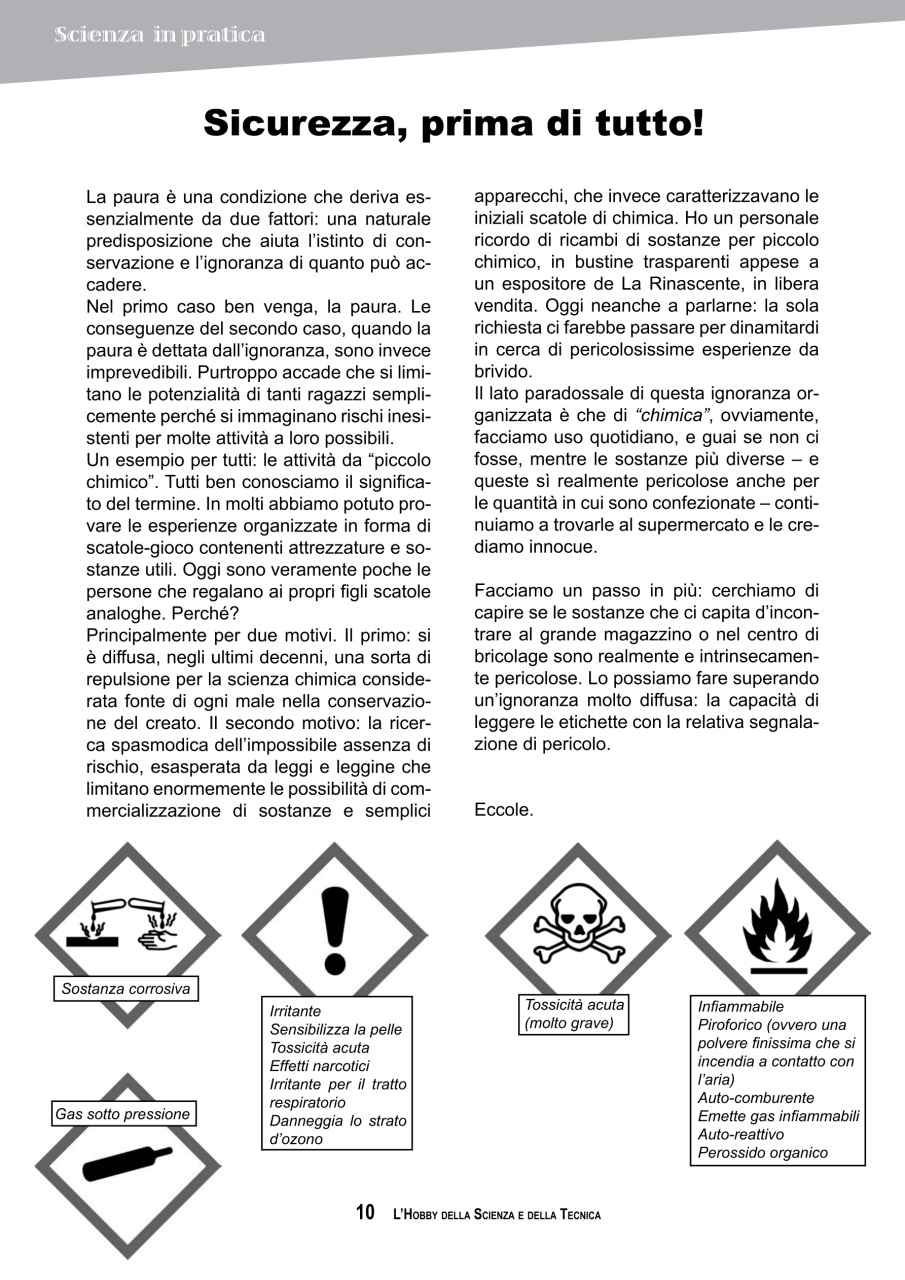 L'HOBBY DELLA SCIENZA E DELLA TECNICA Preview Pages