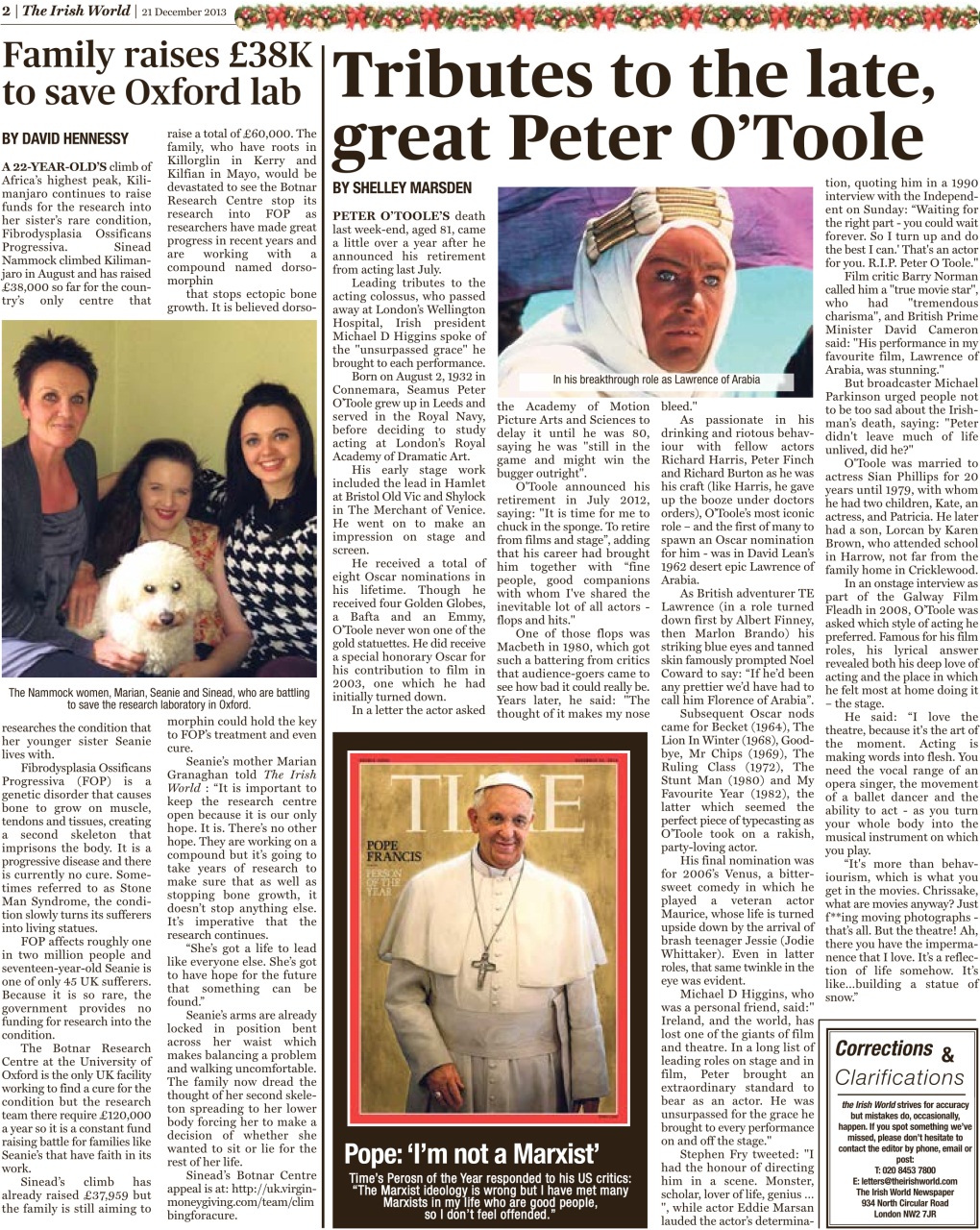 Irish World Preview Pages