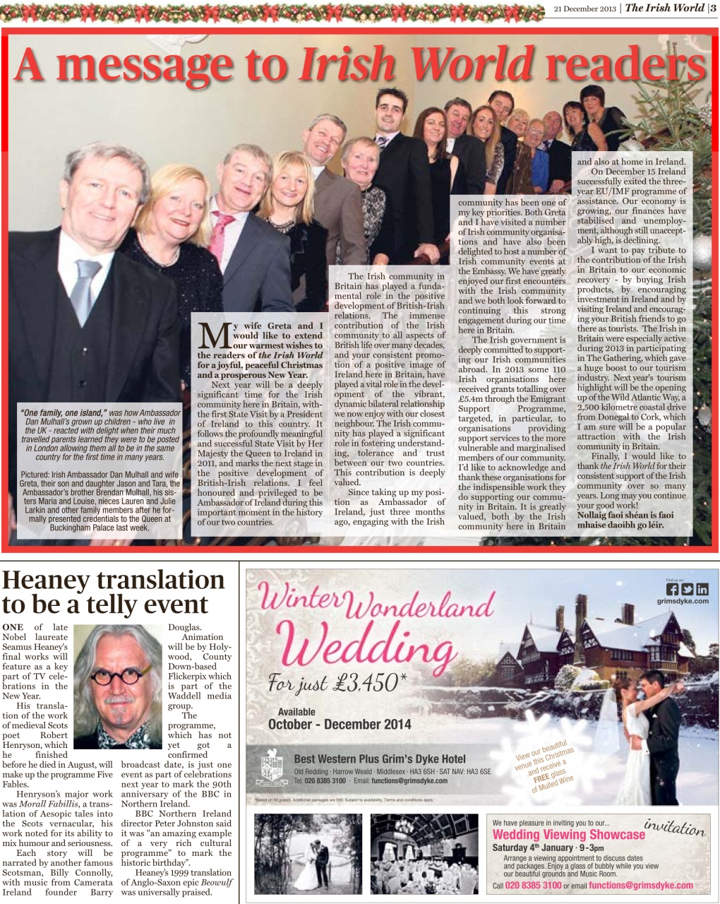 Irish World Preview Pages