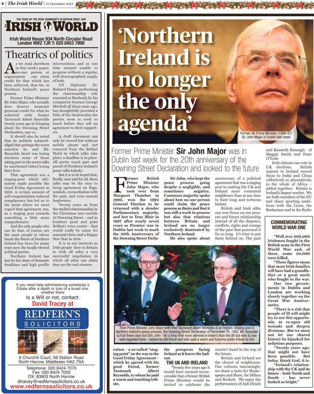 Irish World Preview Pages