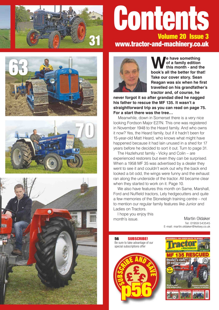 Tractor & Machinery Preview Pages