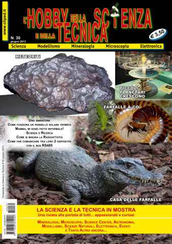 L'HOBBY DELLA SCIENZA E DELLA TECNICA issue N. 30 Giugno 2013