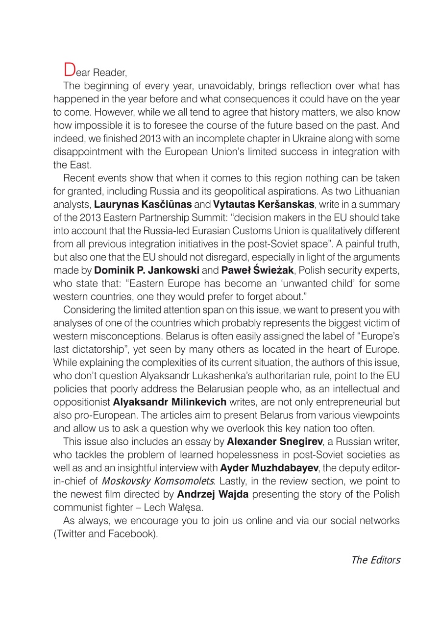 New Eastern Europe Preview Pages