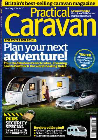 Practical Caravan issue February 2014