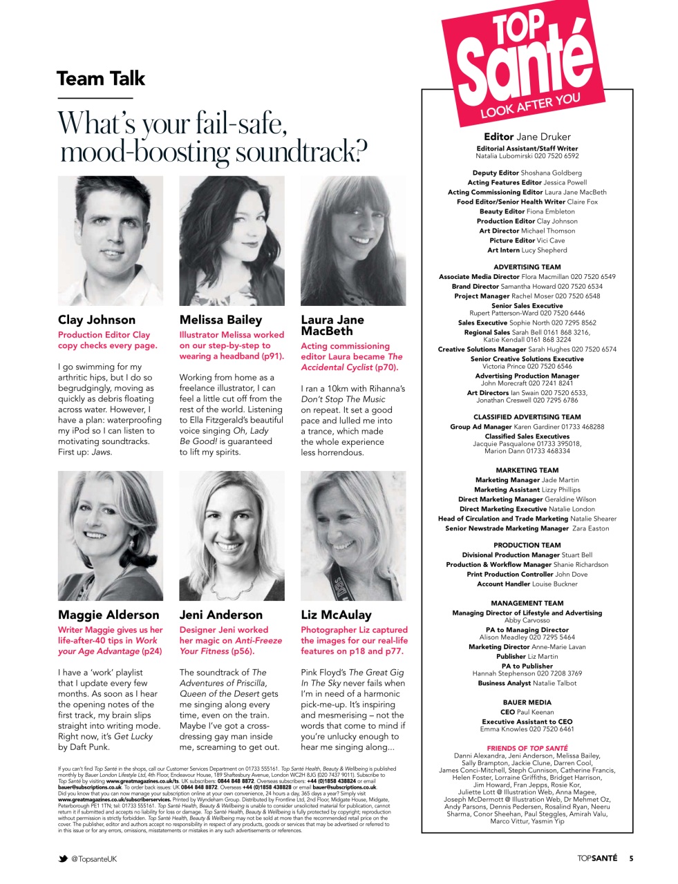 Top Sante Preview Pages