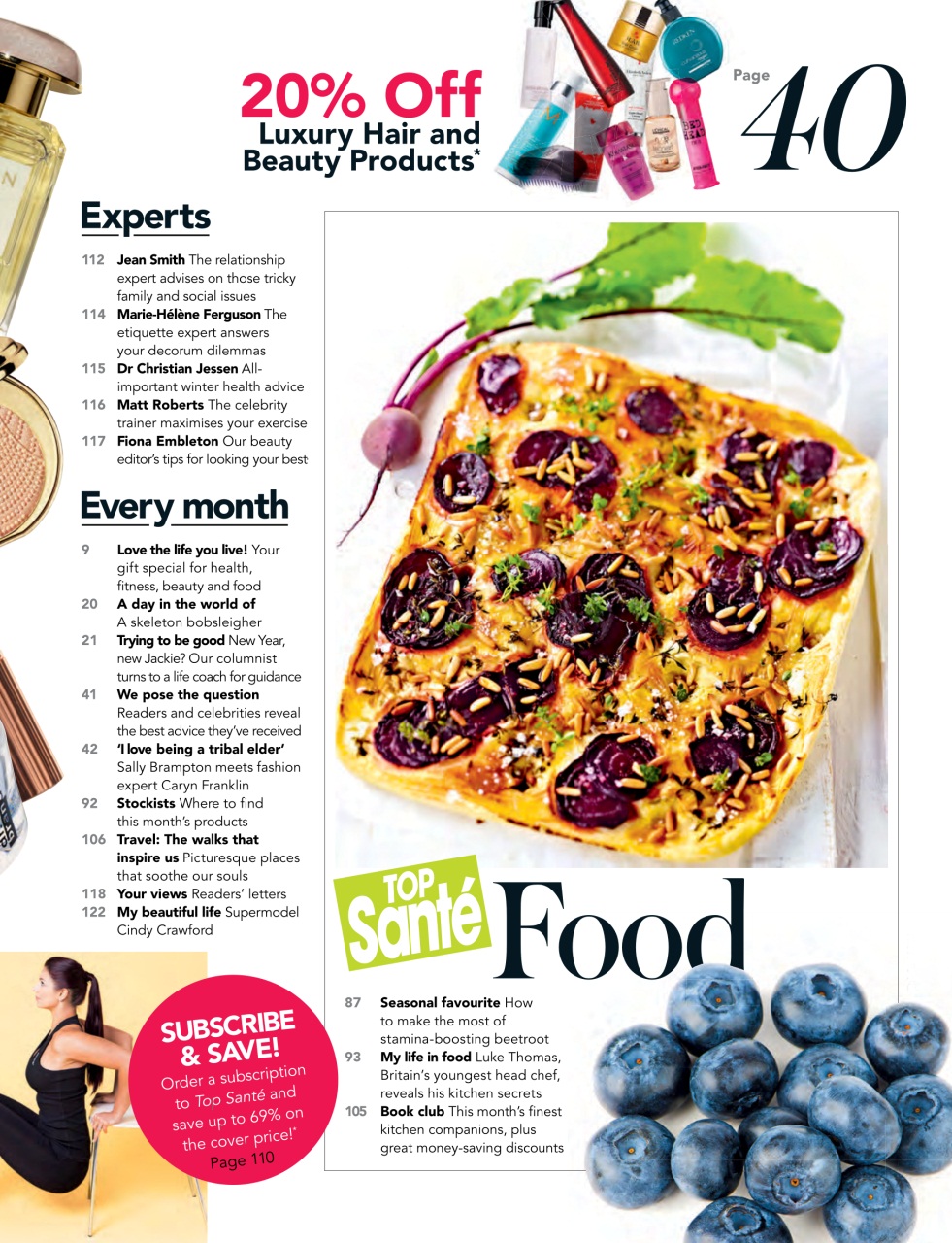 Top Sante Preview Pages