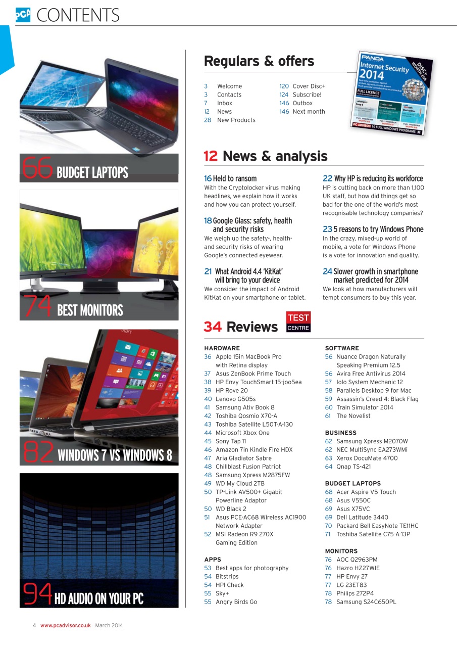 Tech Advisor Preview Pages