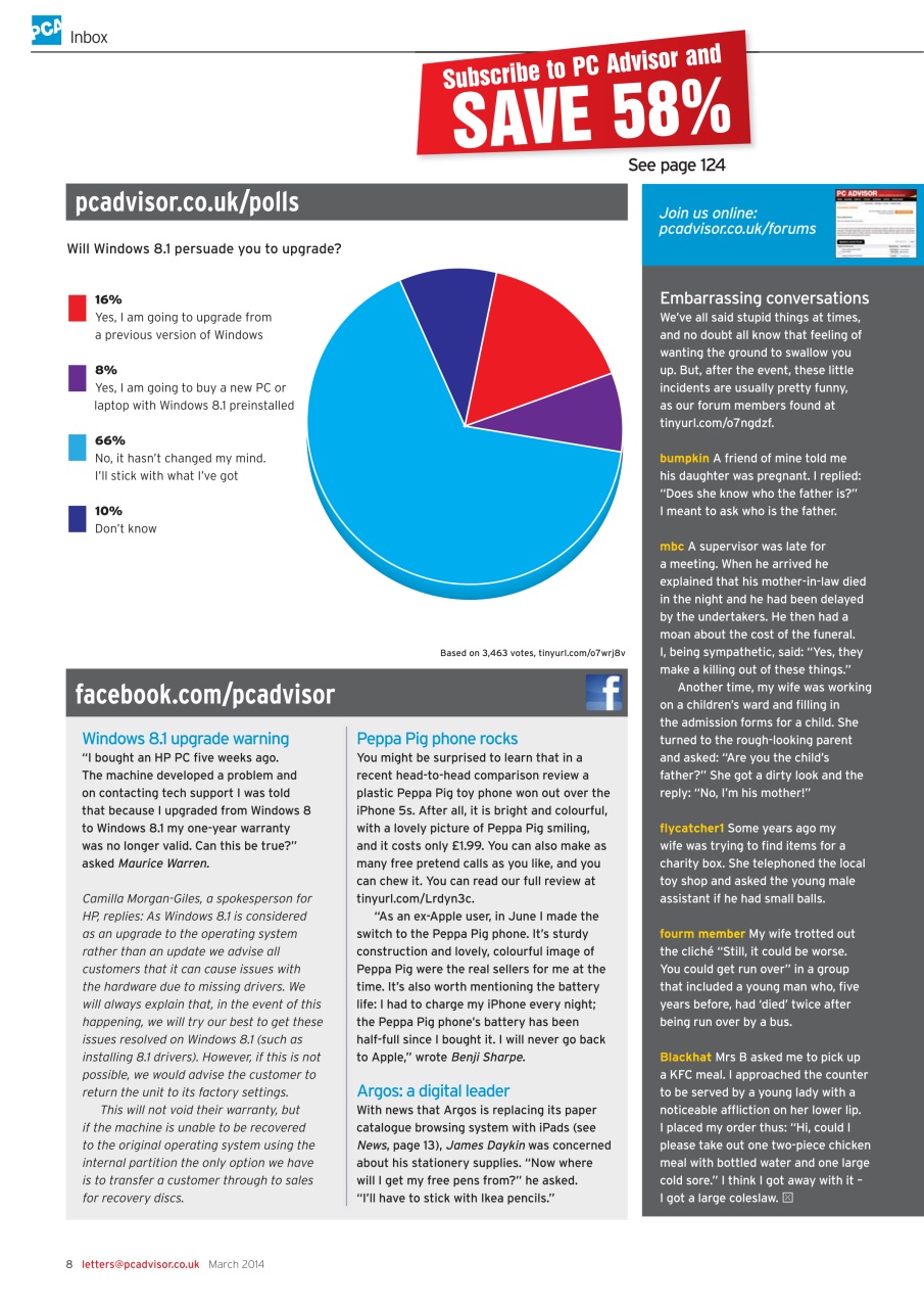 Tech Advisor Preview Pages