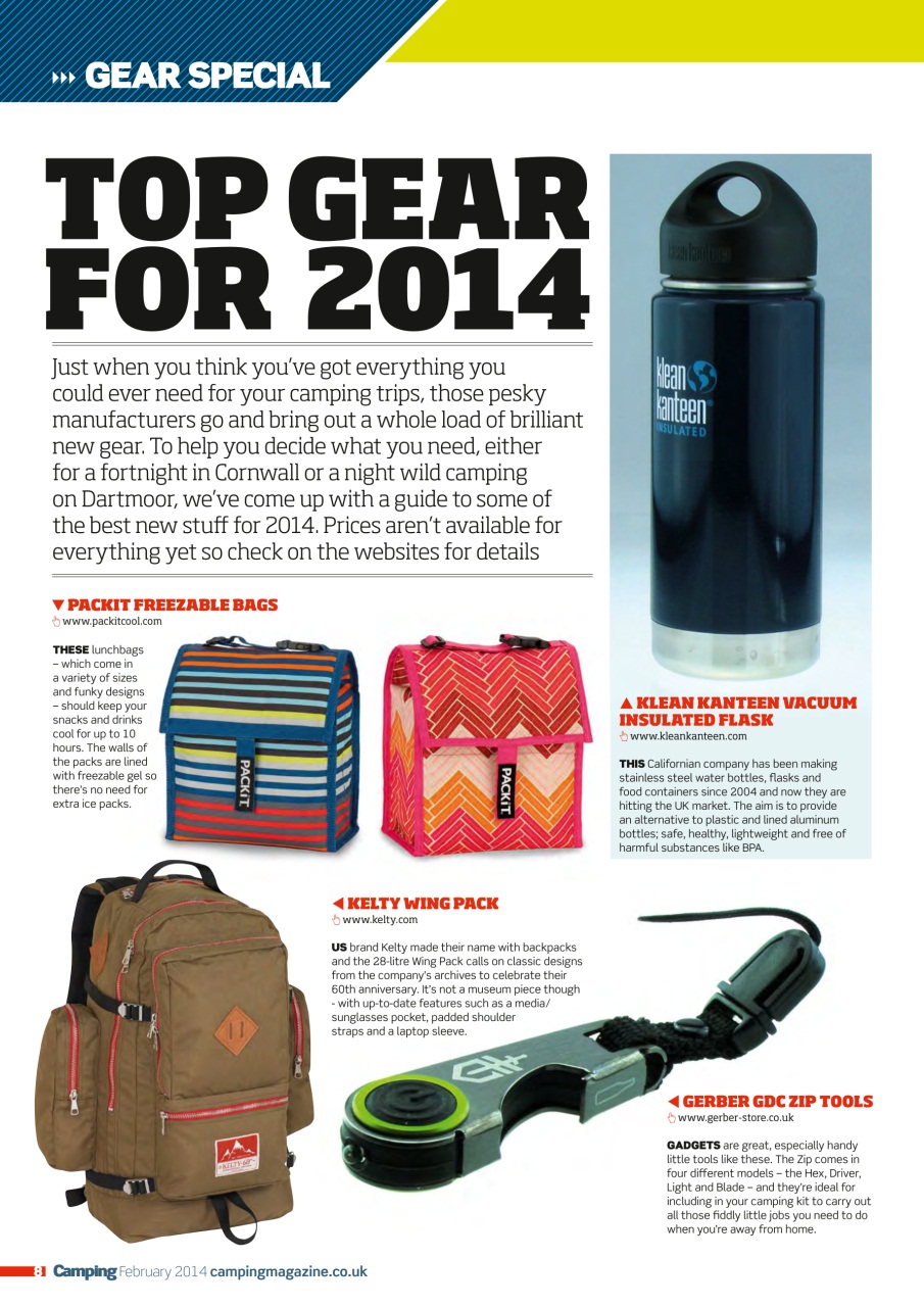 Camping Preview Pages