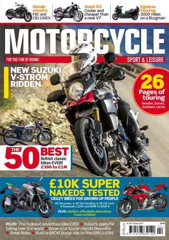Motorcycle Sport & Leisure issue February 2014